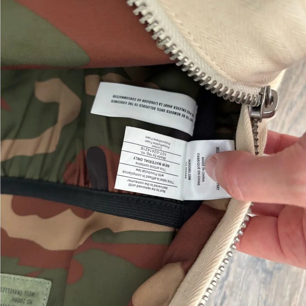 Herschel Supply Co. Canvas Backpack – Natural - Picture 5 of 8